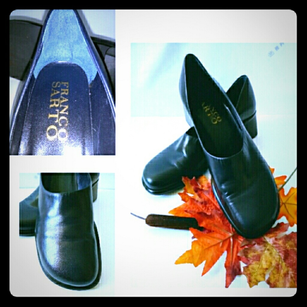 🎈Sale🎈*Franco Sarto Flex Casual Navy Blue Shoe - Picture 1 of 6